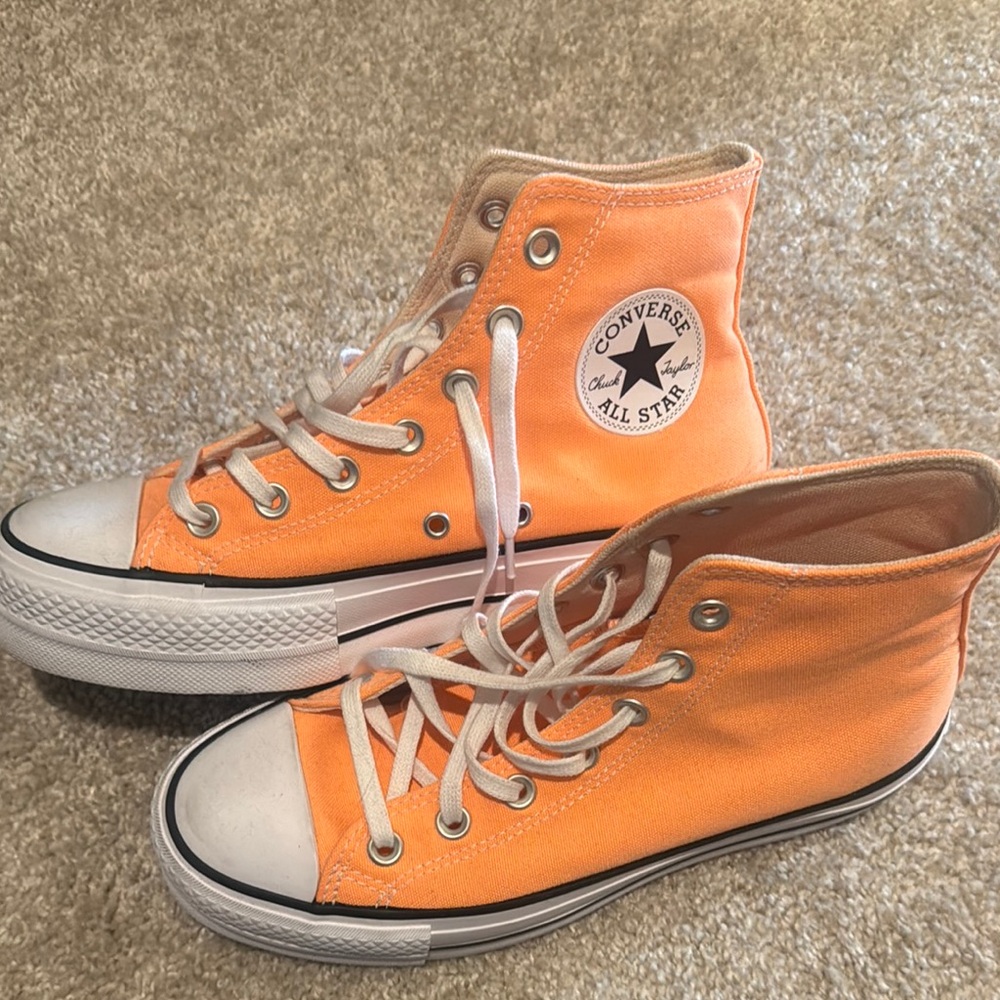 Converse  Orange Sneakers